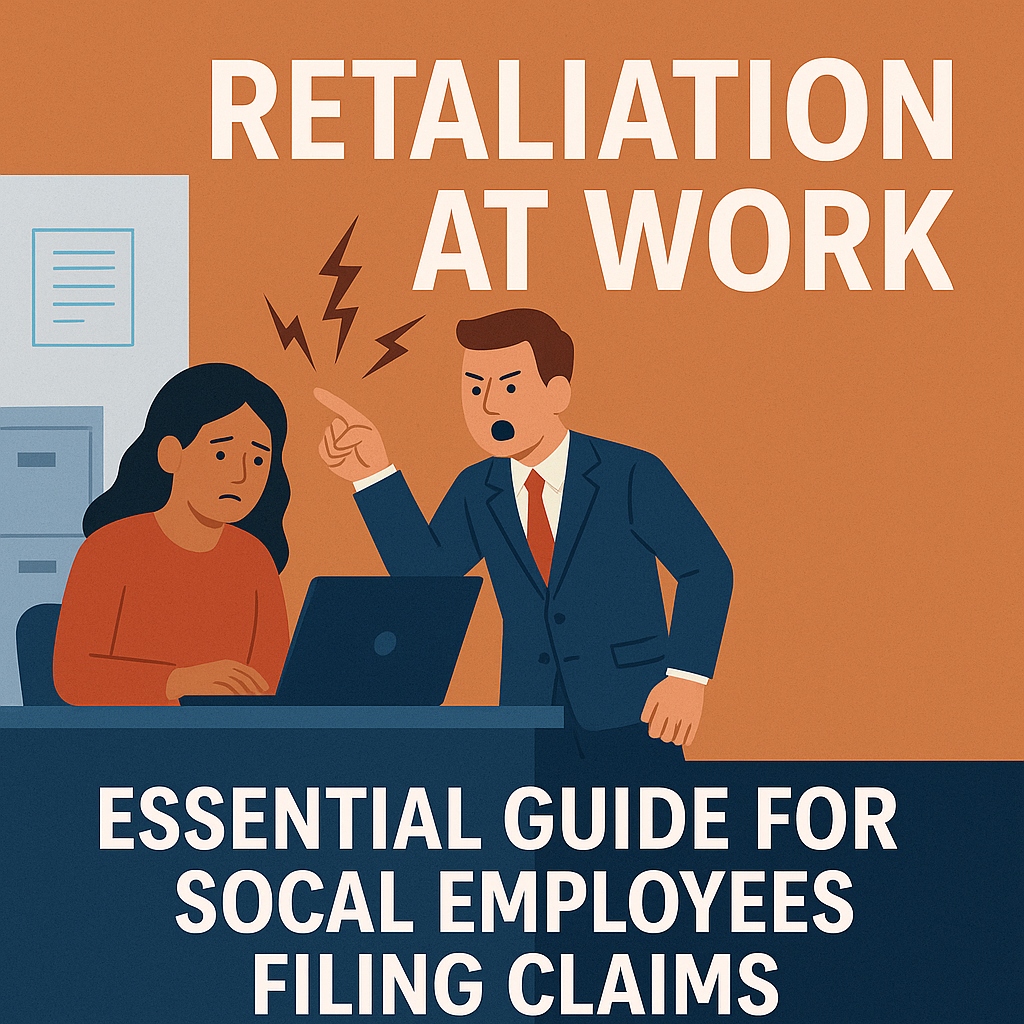 workplace retaliation claims illustration for Retaliation at Work: Essential Guide for SoCal Employees Filing Claims